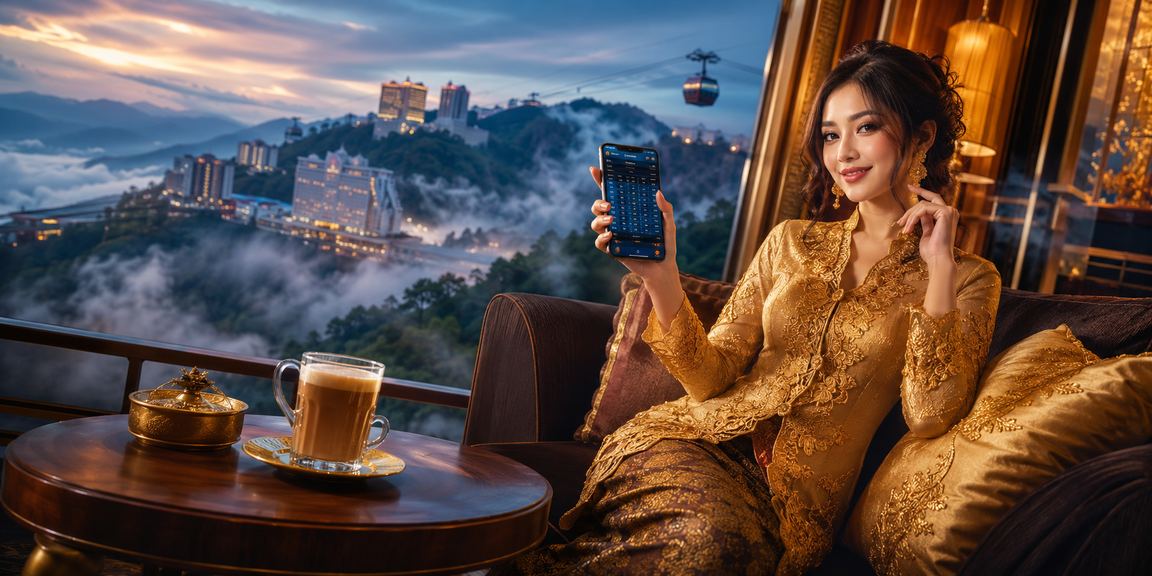 Pengguna VIP mr1 di Genting Highlands menikmati bonus eksklusif dalam pakaian kebaya Malaysia