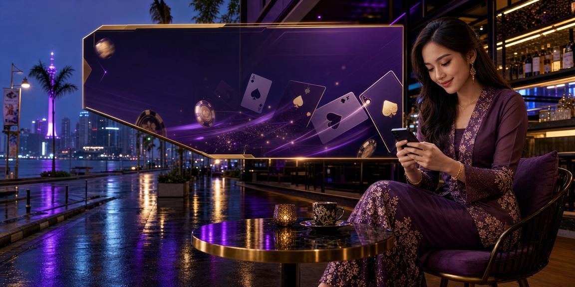 Permainan Teen Patti gaya Melayu di Kuantan dengan suasana kasino meriah